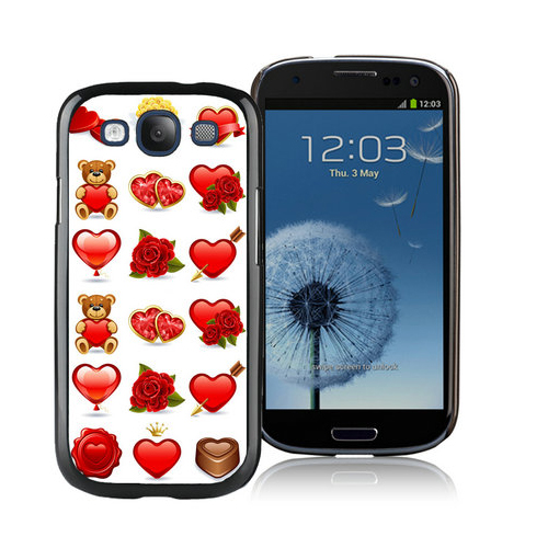 Valentine Cute Bear Love Samsung Galaxy S3 9300 Cases CWO